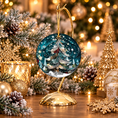 Winter Wonderland Personalized Christmas Tree Ornament – Custom Name Holiday Keepsake, Elegant Snowy Tree Decoration & Christmas Gift a688a72f-7cb5-4aad-b505-2144f574fd1d-Moc-1-moc-2.png