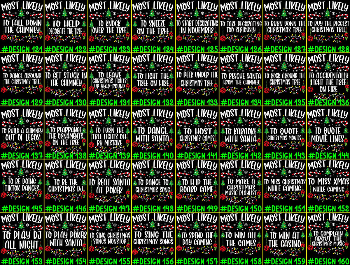 520 Quotes and Custom Most Likely to Christmas Shirt, Family Matching Christmas T-Shirts, Christmas Shirt, Funny Christmas Shirt, Xmas Tees a77e0c69-ac81-4fc6-894a-8ba24e9f04de-121-160.jpg