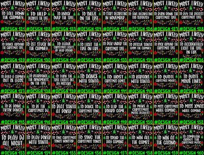 520 Quotes and Custom Most Likely to Christmas Shirt, Family Matching Christmas T-Shirts, Christmas Shirt, Funny Christmas Shirt, Xmas Tees a77e0c69-ac81-4fc6-894a-8ba24e9f04de-121-160.jpg