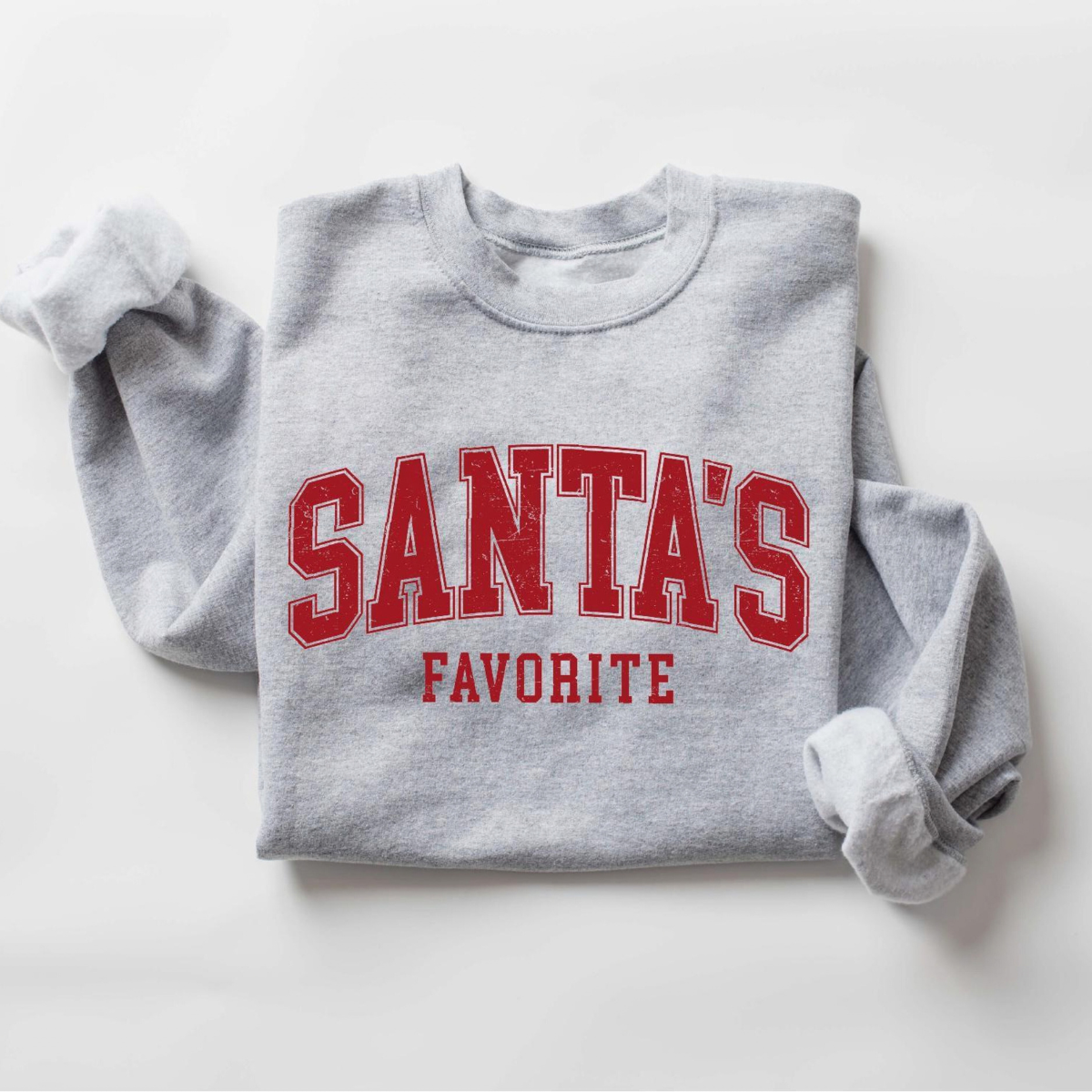 Santas Favorite Christmas Sweatshirt, Christmas Shirt, Womens Christmas Shirt, Christmas Gift, Funny Christmas Shirt, Festive Holiday Gift a7ff285f-29a9-4c95-beb2-4ae6411e9c95-5.png