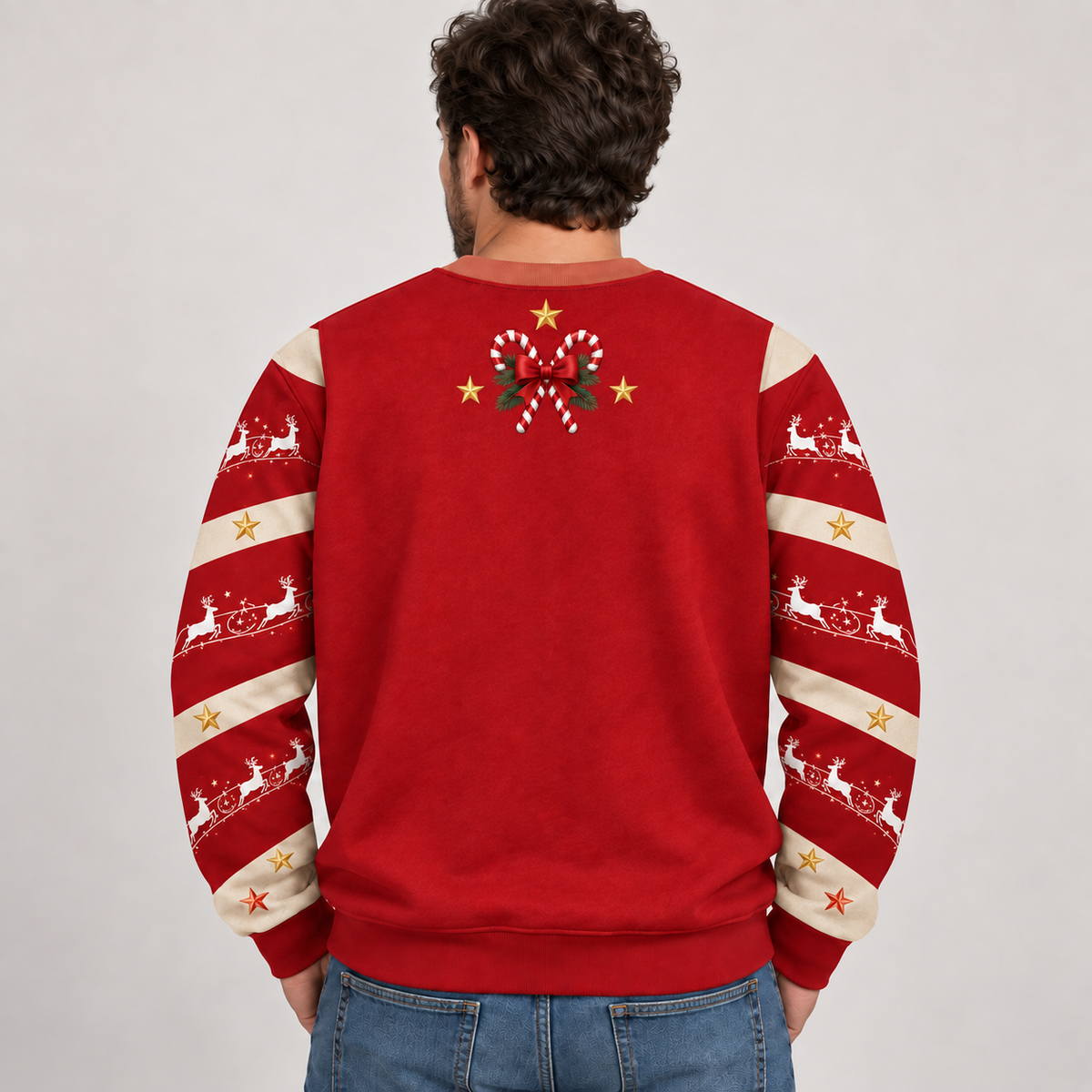 Hairy Chest Ugly Christmas Sweatshirt, Funny Dad Holiday Tee, Xmas Party - Funny Gift For Hims a82ebcf6-b9fe-4c65-a703-5e4a025cb06c--o5.png