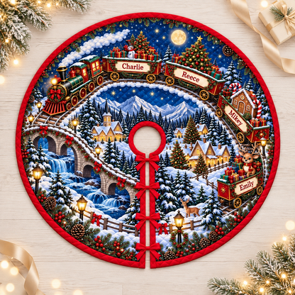 Personalized Quilted Christmas Tree Skirt: Winter Train, Custom Family Gift a8885496-ac76-4c20-8db2-d95dab64d6ec-Kh-n-ch-n-c-y-Noel-tr-n-s-n-ng-.png