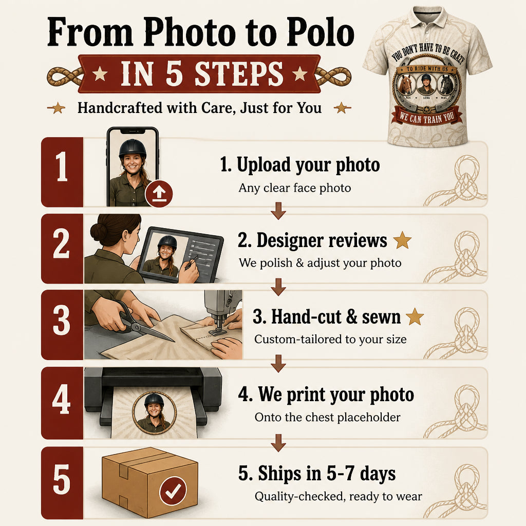 We Can Train You — Custom Rider & Horses Polo - Personalized Polo shirt - All over printed a90ccbf6-76d7-430c-a981-788e18c79d00.jpg