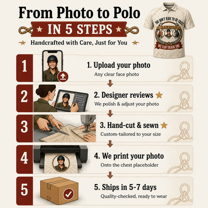 We Can Train You — Custom Rider & Horses Polo - Personalized Polo shirt - All over printed a90ccbf6-76d7-430c-a981-788e18c79d00.jpg