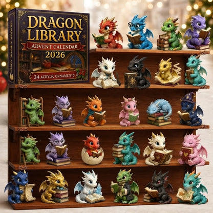 Dragon Library Advent Calendar 2026 - 24-Day Festive Countdown, Acrylic Charms Blind Box - Gift For Dragon Lovers a9184bd2-7b19-4134-8d62-1058099c3bec-185f361f-dc42-4394-8bc1-acd63e771e1a.jfif