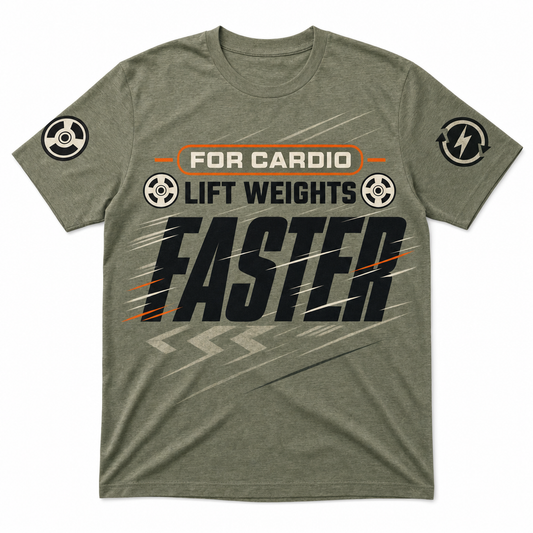 For Cardio Lift Weights Faster AOP Tee - T-Shirt - All over printed a954d8a6-bfcb-4bc4-9741-a0f2d8b77a64.png
