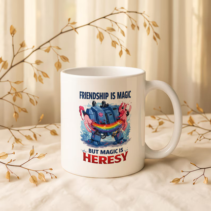 Grimdark Sci-Fi Mug, Friendship is Magic Heresy Cup, Gamer Gift For Hims, Hers a97a38e2-b960-458a-9d42-88298cc4a3f5-il_794xN.8152523343_gdgg_converted.png