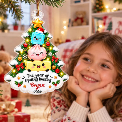 The Year Of Squishies - Personalized Acrylic Ornament - Christmas Gift, Keepsake For Kids, Teenagers aa1e236e-89dc-4ee1-8690-e7a14ac3e17c-banner-2-.webp