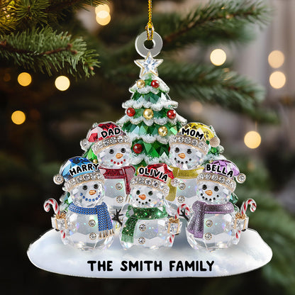Elegant Glass Snowman Family - Personalized Acrylic Ornament - Christmas Gift For Family aa9d5f4a-1d28-41a5-9e2d-9695bb004b16-1.jpg
