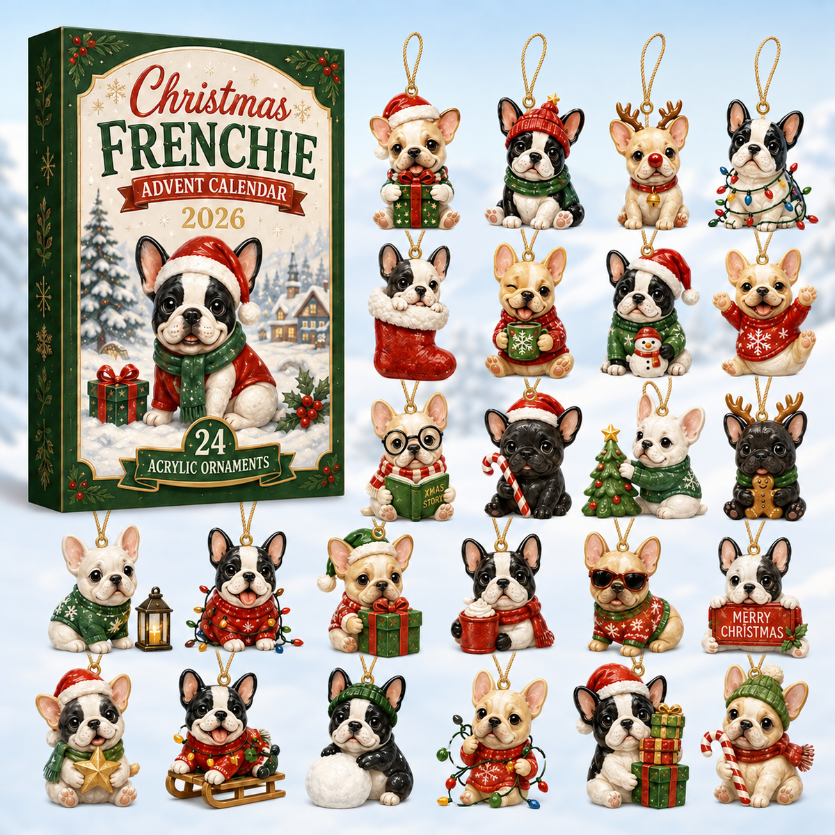 Christmas Frenchie Advent Calendar 2026 - 24-Day Festive Countdown, Acrylic Charms Blind Box - Gift For French Bulldog Lovers aa9d60ce-10dd-4b67-a29f-e51cf777511c-frenchie-box-charms.png