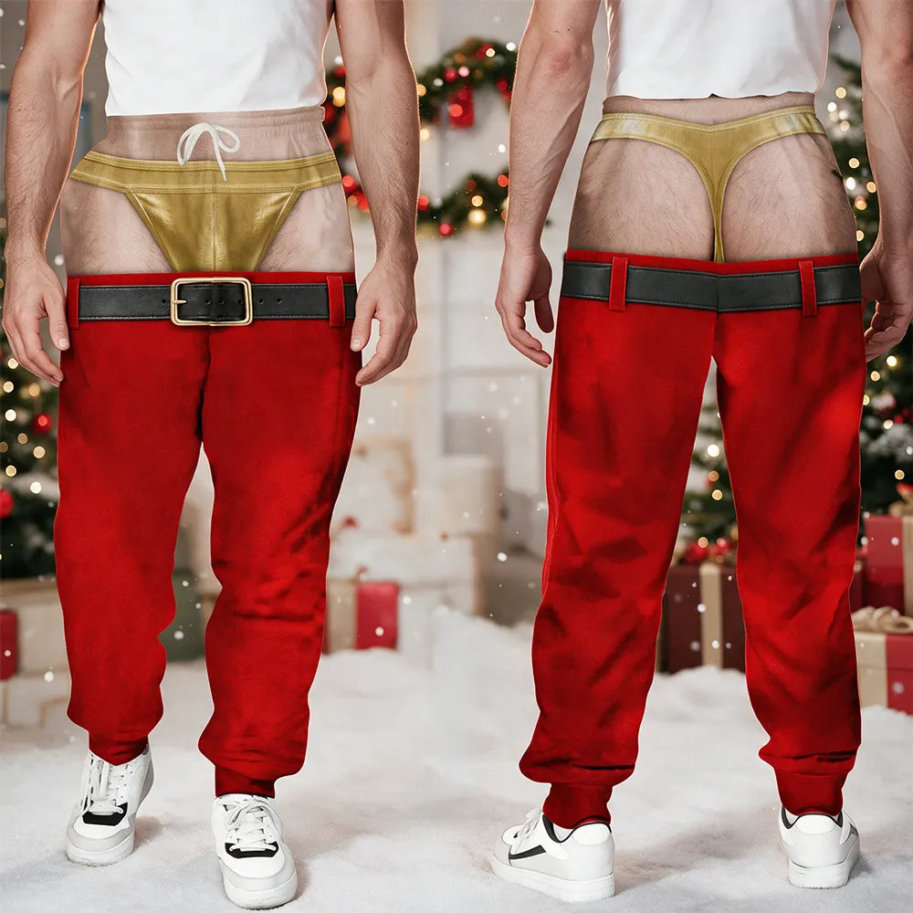 Funny Santa Pants for Men – Novelty Christmas Sweatpants with Faux Belt Print aabb0a9a-483f-4f59-9d62-dc27807efb9c-1.webp