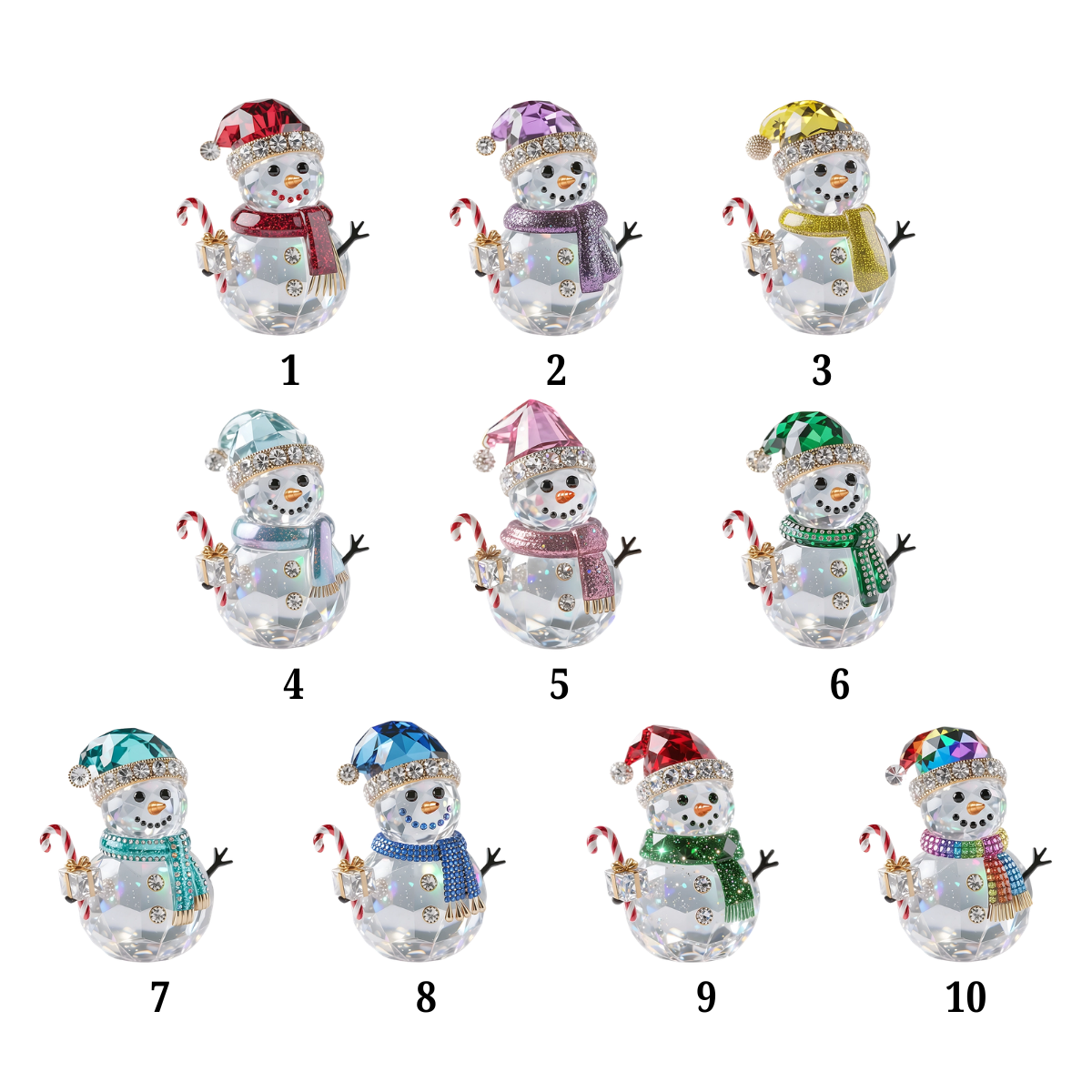 Elegant Glass Snowman Family - Personalized Acrylic Ornament - Christmas Gift For Family aacad356-18fb-47fa-acaa-ecac79e085db-banner-snowman.png
