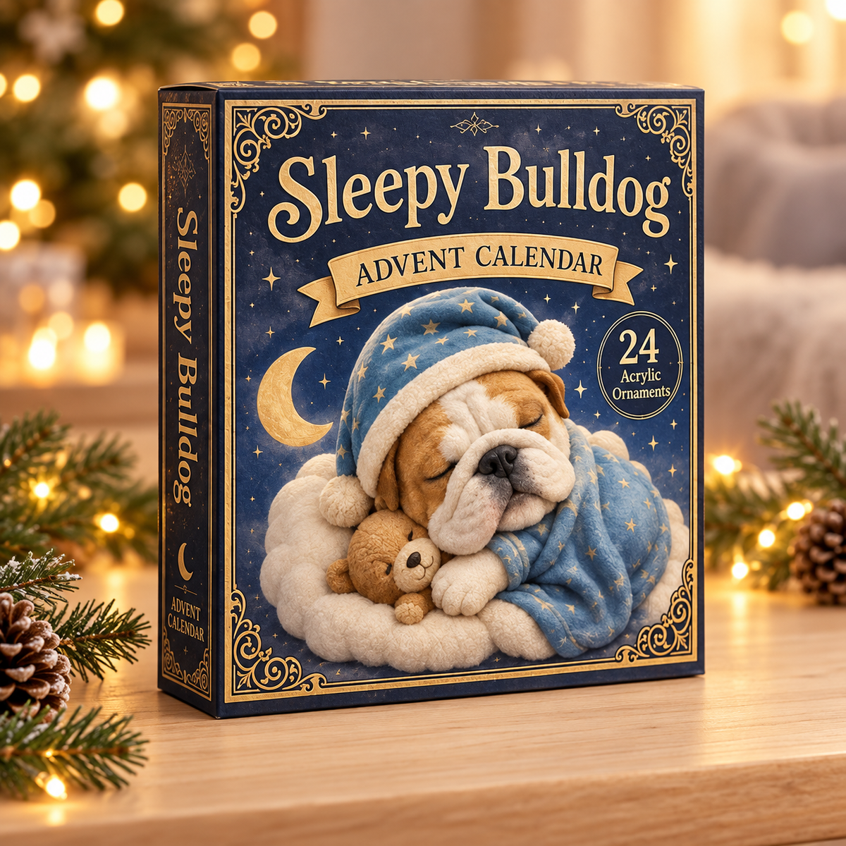 Sleepy Bulldog Advent Calendar 2026 - 24-Day Festive Countdown, Acrylic Charms Blind Box - Gift For Bulldog Lovers aaccfe8f-423a-4665-8b72-8af7565725e0-bulldog-box.png