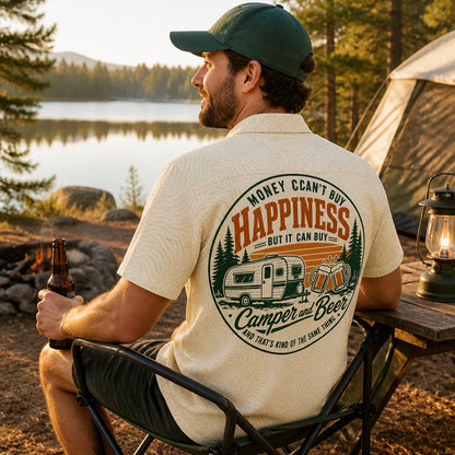 Camper & Beer Happiness Hawaiian Shirt - Hawaiian Shirt - AOP ab040398-fe03-46e4-ba7c-ccfd40433b22.jpg