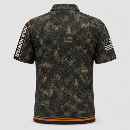 Deer Hunter Camo Buck AOP Polo - Polo shirt - All over printed ab9bb07c-2059-4984-9605-587b6aedbbef.jpg