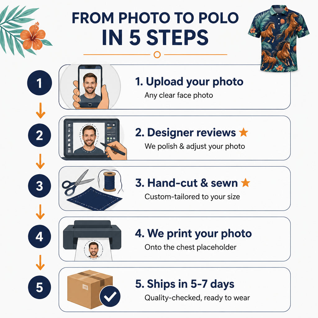 Galloping Horses Tropical AOP Polo - Polo shirt - All over printed ac55db08-1bcf-4cb6-a332-e5ae7b11c0ce.jpg