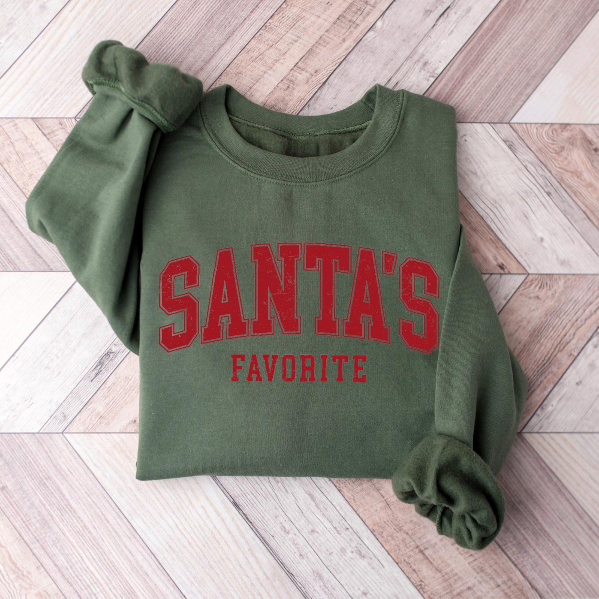 Santas Favorite Christmas Sweatshirt, Christmas Shirt, Womens Christmas Shirt, Christmas Gift, Funny Christmas Shirt, Festive Holiday Gift ac6c6a74-08bf-4621-bb8e-0d7253dcb717-4.png