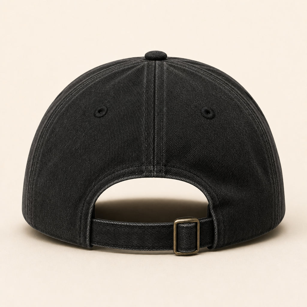 Gone Cycling Embroidered Dad Cap - Back view