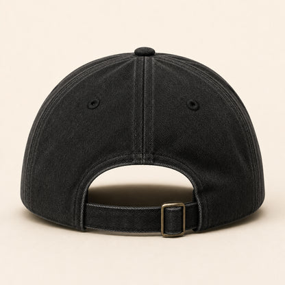 Gone Cycling Embroidered Dad Cap - Back view