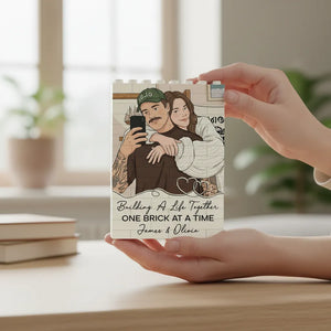 Building A Life Together - Custom Building Block Puzzle