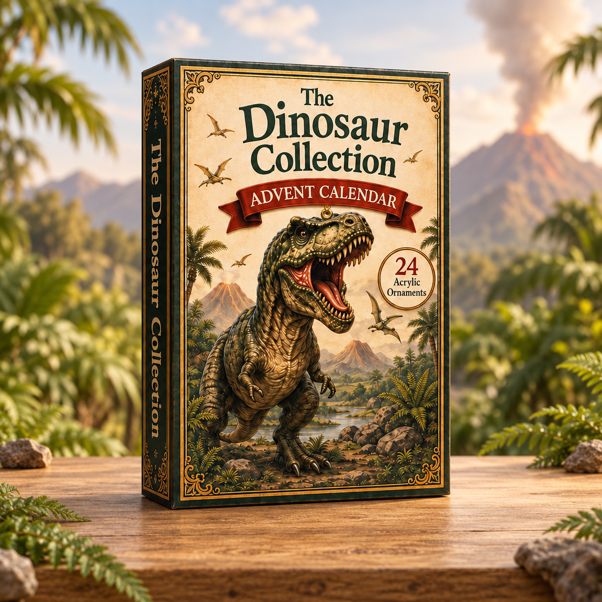 Wild Dinosaur World Advent Calendar 2026 - 24-Day Festive Countdown, Acrylic Charms Blind Box - Gift For Dinosaur Lovers ae0eb4ea-c8e7-465c-81f0-05d673d60d28-dinosaur-box.png
