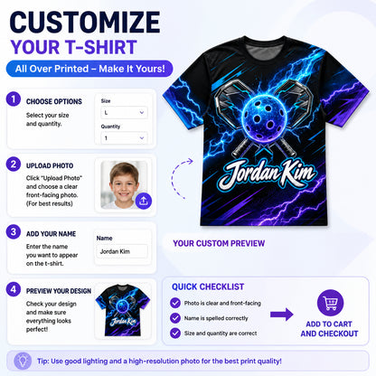 Custom Pickleball Lightning Team Jersey – Add Team Name & Player Name - Personalized T-Shirt - All over printed aeb0263d-d53c-4c72-9e85-94f3f0d00f8d.jpg