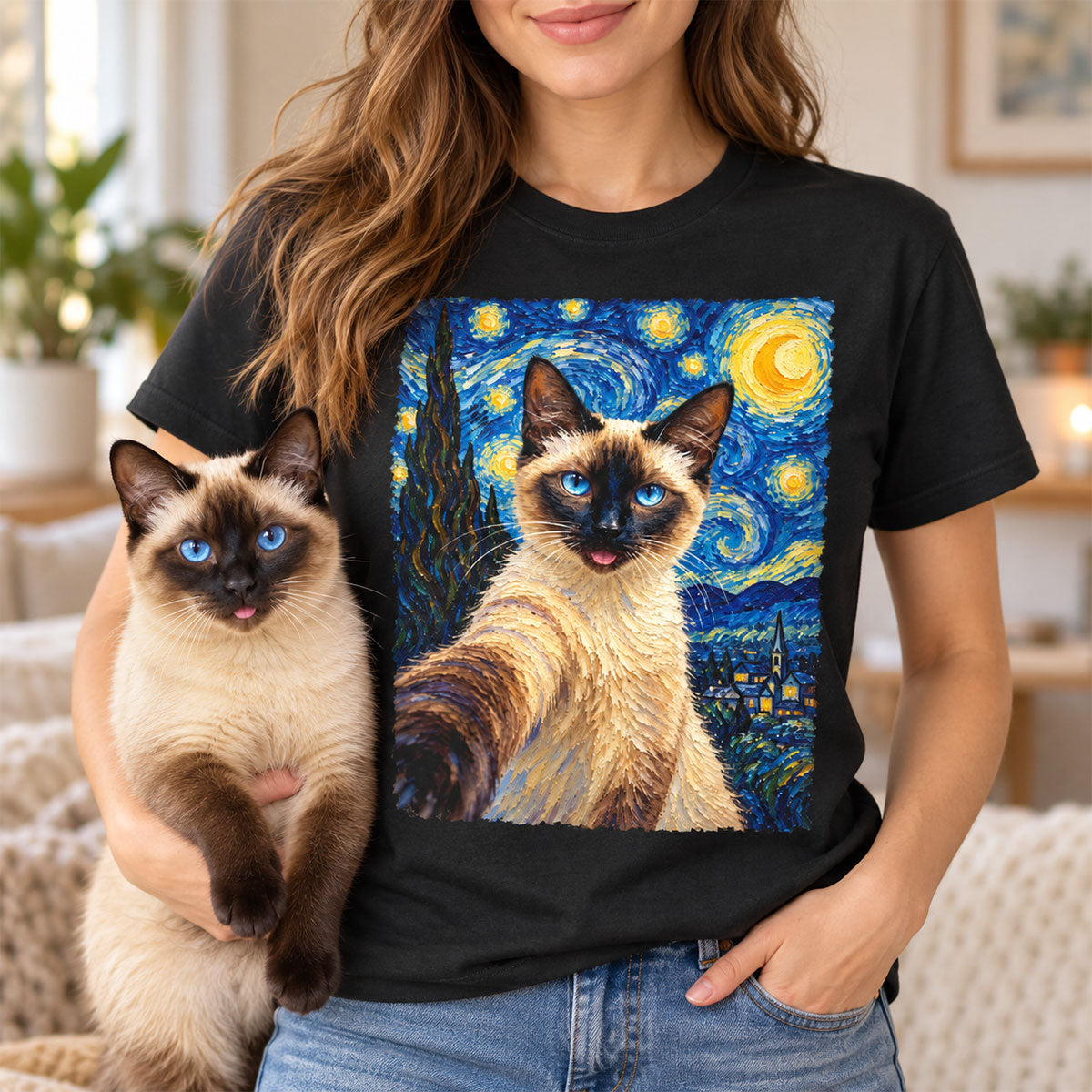 Custom Funny Photo Dog Selfie Style Gifts - Personalized Comfort T-Shirt aef34fed-72df-4e7f-9d07-c4ec68a8aed1-3.jpg