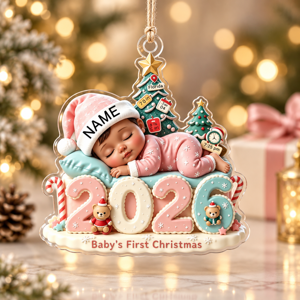 Baby’s First Christmas 2026 Personalized ShapeOrnament – Custom Name & Birth Details Newborn Keepsake, Sweet Christmas Tree Gift for Baby & New Parents af4a3c23-b6ea-4d6c-88a4-2e32f9a71df3-7.png