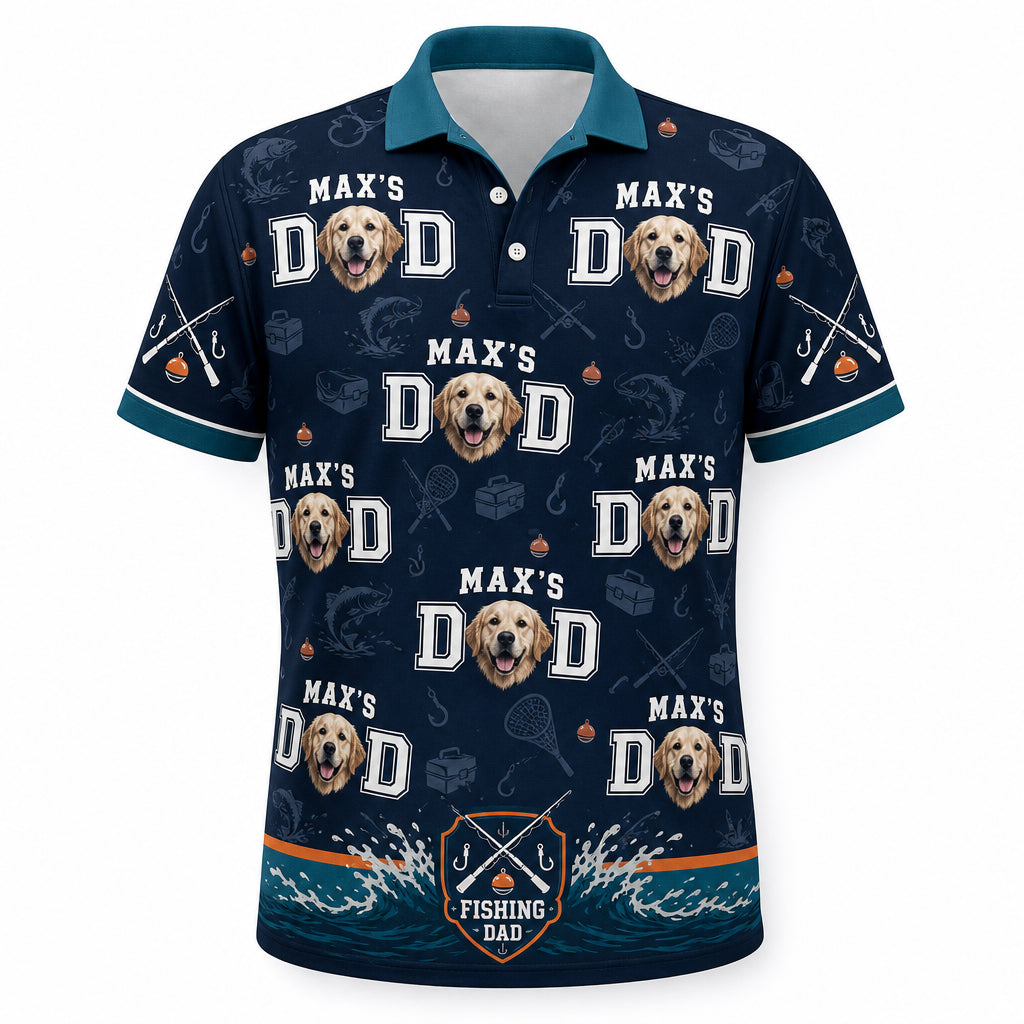 Fishing Dad Custom Photo - Hero