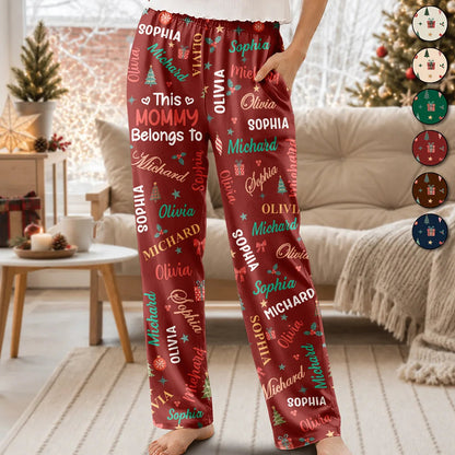 This Grandma Mommy Belongs To Kid Names - Personalized Pajama Pants af8d21f3-99a8-4d24-bb97-41aaa0726c12-ThisGrandmaMommyBelongsToKidNames-PersonalizedPajamaPants-TS1159-CLA4036-Mk1.jfif