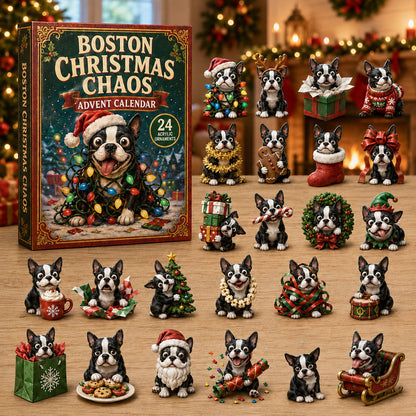 Boston Christmas Chaos Advent Calendar 2026 - 24-Day Festive Countdown, Acrylic Charms Blind Box - Gift For Dog Lovers b0ab3ce6-7dba-40e8-8002-5dd66690bd72-boston.jpg