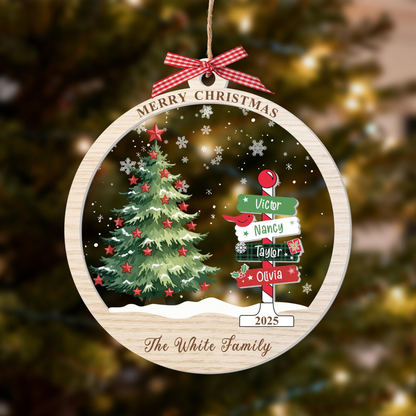 Personalized Christmas Ornament with Names, Custom 2025 Family Ornament, Christmas Tree Ornament, Xmas Tree Decor, Holiday Keepsake b1e2b04c-bb0f-4c80-995a-e58cb1fcc75b-1.png