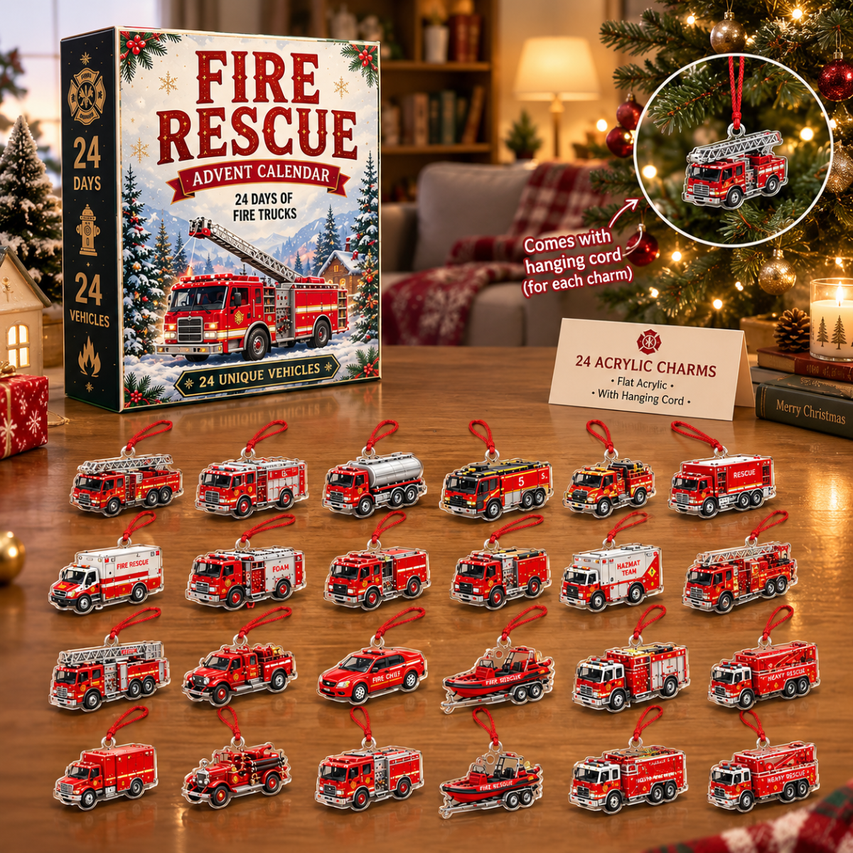 2026 Fire & Rescue Advent Calendar – 24-Day Fire Truck & Rescue Vehicle Countdown, Action-Packed Firefighter Christmas Gift and Holiday Surprise for Kids b2168665-0d12-4d89-8ace-2b36d464da52-2.png