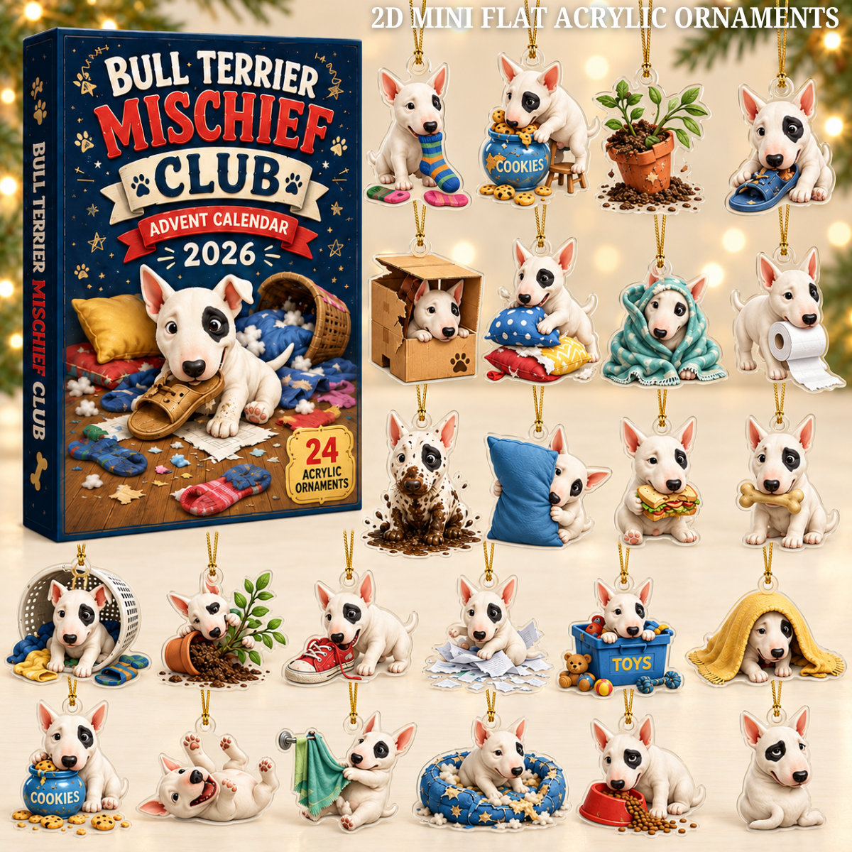 Bull Terrier Mischief Club Advent Calendar 2026 - 24-Day Festive Countdown, Acrylic Charms Blind Box - Gift For Bull Terrier Lovers b2e0dc4c-1d10-4d73-b9b2-8f239390979f-bull-terrier-text.png