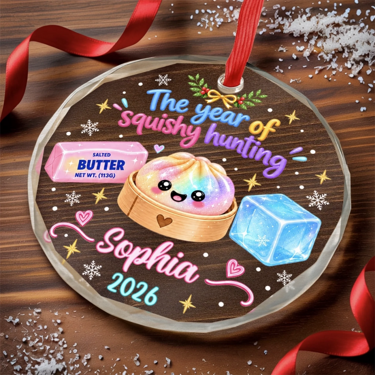 In My Squishy Era - Custom Squishy Circle Glass Ornament - Personalized Christmas Birthday Gifts For Kids b327ebd8-ae24-4688-9de3-a1275ef1c275-6ab33e40987e9.png