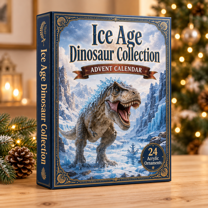 Ice Age Dinosaur Advent Calendar 2026 - 24-Day Festive Countdown, Acrylic Charms Blind Box - Gift For Dinosaur Lovers b3cc8f5c-d612-41da-a90d-42617d931ff2-dinosaur-box.png
