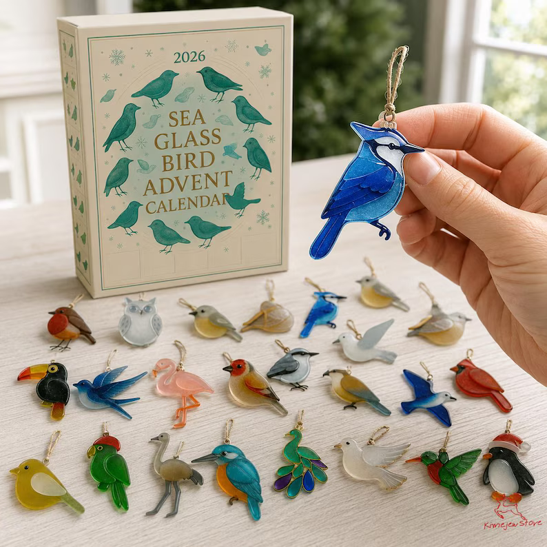 Sea Bird Advent Calendar 2026, 24 Acrylic Ornaments Christmas Countdown Box, Unique Bird Lover Gift b4703336-793c-42bb-8707-b101f55b0c21-l5.png