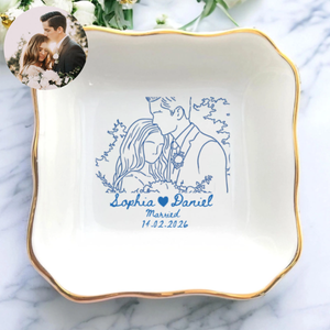 Personalized Couple Portrait Ring Dish, Engagement Gift, Wedding Gift For Bride, Handmade Custom Photo Ring Dish, Custom Photo Jewelry Tray b5-f.png