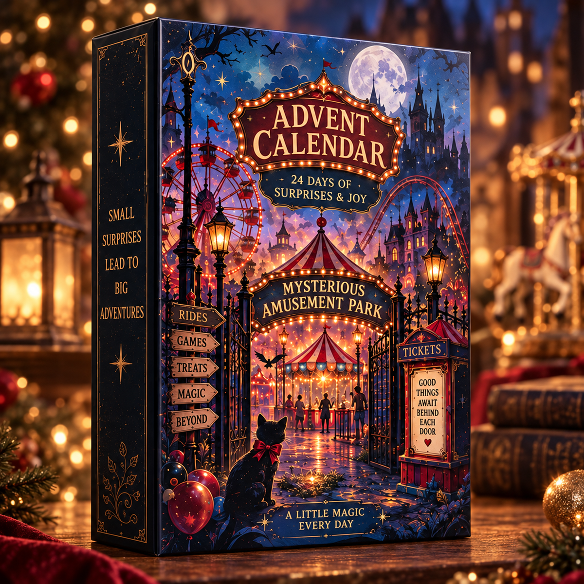 Mysterious Amusement Park Advent Calendar – 24 Mini Acrylic Ornament Charms, 24 Days of Magical Surprises, Carnival Christmas Countdown Gift b5636445-3e4d-402b-907f-8eb928fc0ecc-lo3.png