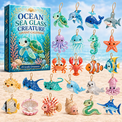 Sea Glass Ocean Friends Advent Calendar 2026 - 24-Day Festive Countdown, Acrylic Charms Blind Box - Gift For Ocean Lovers b565533a-eb30-413d-b7e9-4be99eb78b7a-sea-glass-box-charms.png