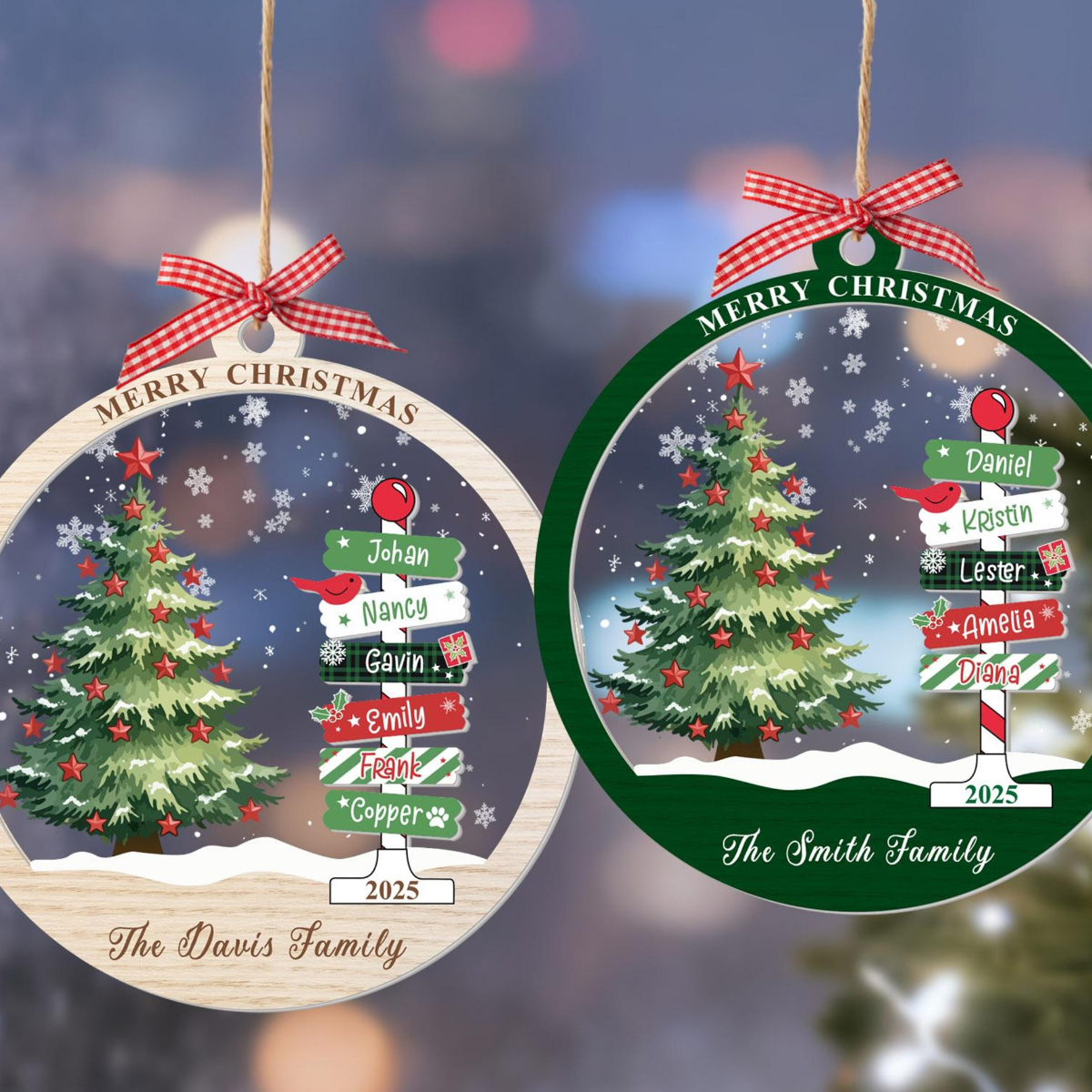 Personalized Christmas Ornament with Names, Custom 2025 Family Ornament, Christmas Tree Ornament, Xmas Tree Decor, Holiday Keepsake b5d0b778-df84-4ae0-a450-927eb9efedb4-5.png