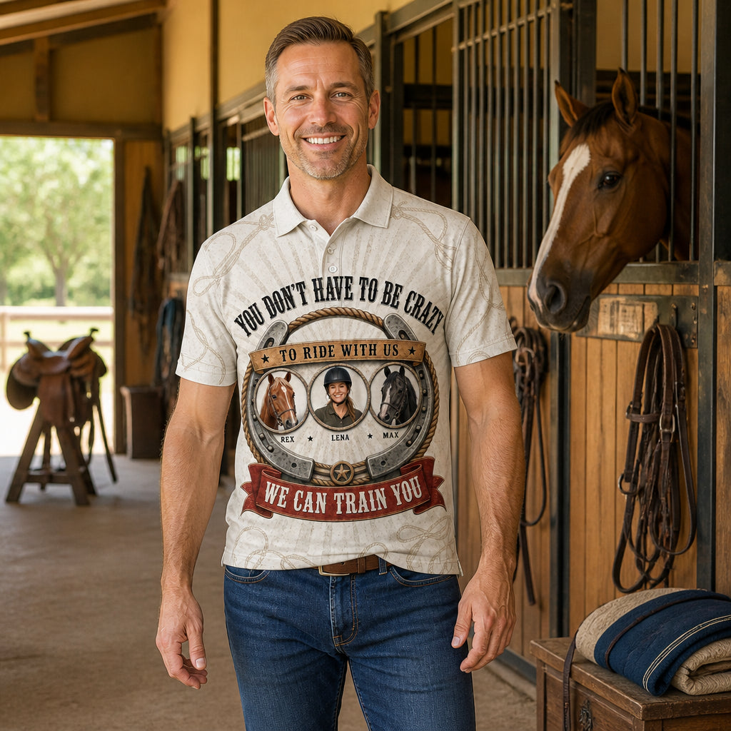 We Can Train You — Custom Rider & Horses Polo - Personalized Polo shirt - All over printed b5f6bb24-6372-41e1-8f19-8c73f176c434.jpg
