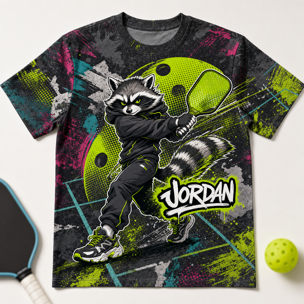 Graffiti Pickleball Team Tee — Custom Name & Team - Personalized T-Shirt - All over printed b6205382-0457-4eda-af9c-fa0d26cd258a.png