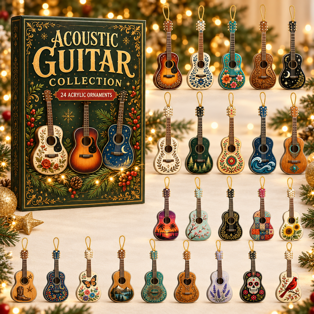 Acoustic Guitar Advent Calendar 2026 - 24-Day Festive Countdown, Acrylic Charms Blind Box - Gift For Guitar Lovers b66f6fdc-0687-4483-8946-398f5452eb50-guitar-box-charms.png
