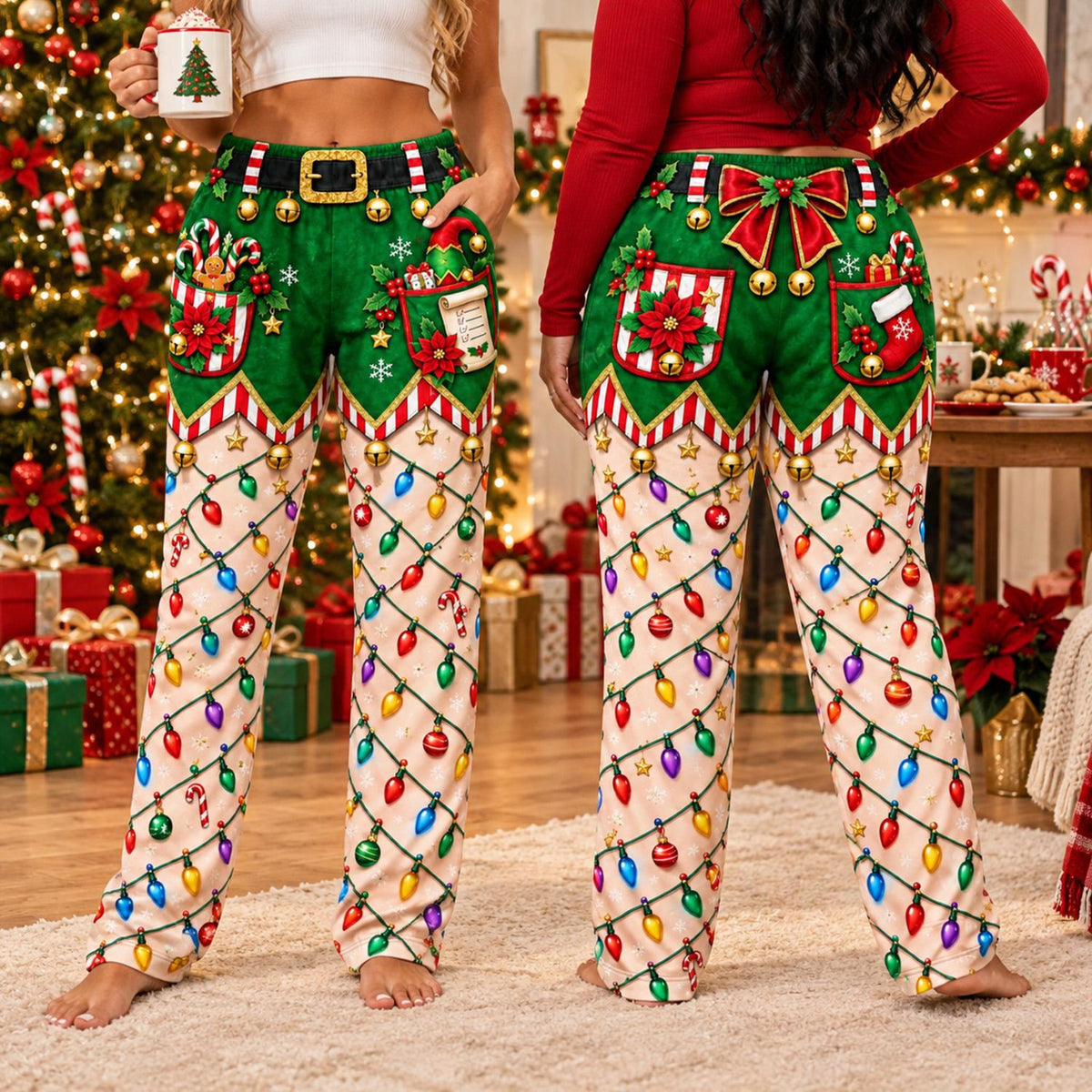Funny Christmas Pajama Pants: Santa Suit Illusion Print, Holiday String Lights b68a9ced-a2cf-4a13-9cd0-a096a8c125c8-2.jpg