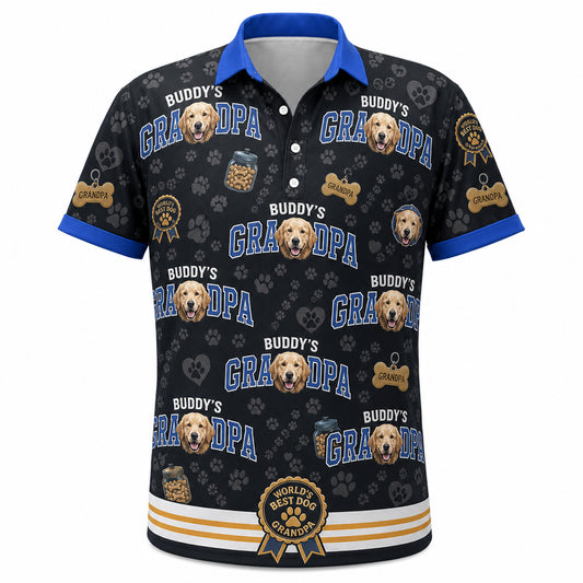 Dog Grandpa Custom Photo - Hero