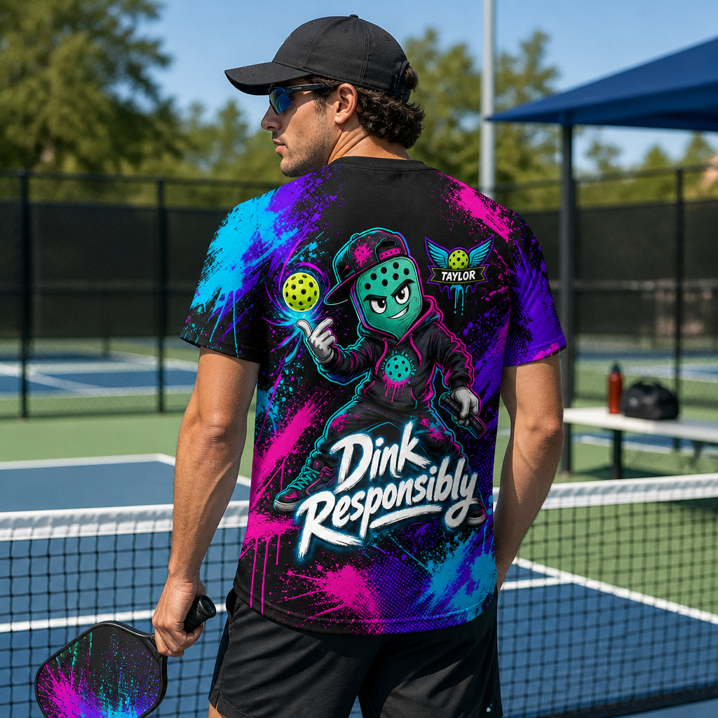 Dink Responsibly Graffiti Pickleball Team AOP Tee - Personalized T-Shirt - All over printed b7115f47-72a0-44e0-9a65-4dfc8a23937c.jpg