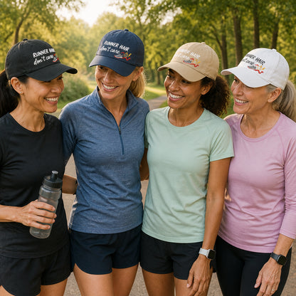 Runner Hair Dont Care Cap - Available in multiple colors