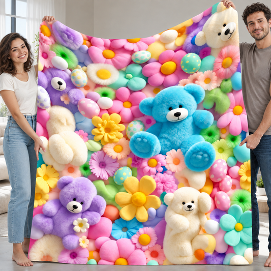 2D Printed Teddy Bear Floral Flannel Blanket, Colorful Kids Room Decor - Gift For Son, Daughter b815b7b6-030d-4e51-8fa3-b01e5d3be70b--i-m-u-m-i-tr-ng-b-y-ch-n-g-u.png