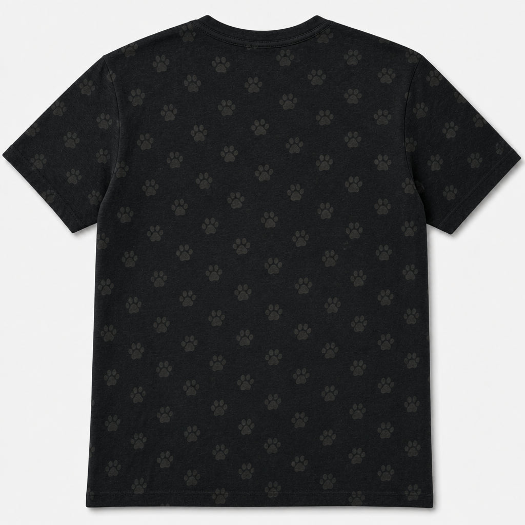 Father's Day Dog Dad Photo Tee — Look Up To You - Back view